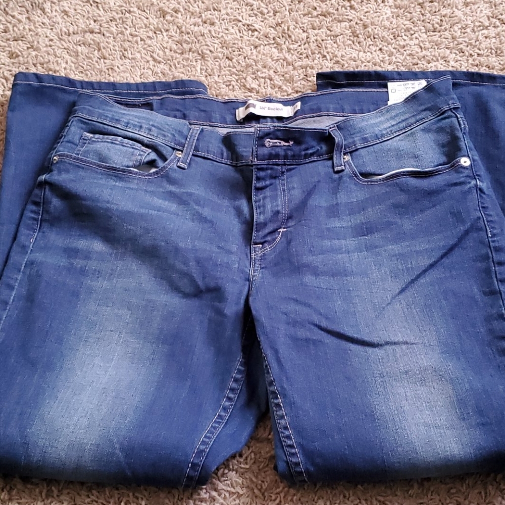 Levi's Women's Boot Cut Jeans - Dark Blue